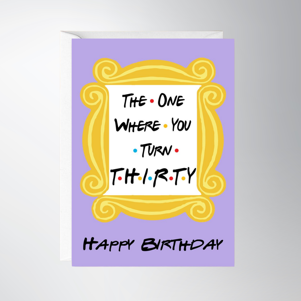 Personalised Bday card